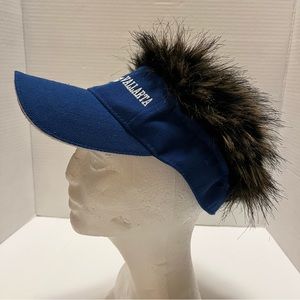 Fake Hair Corona Extra Puerto Vallarta Visor Hat